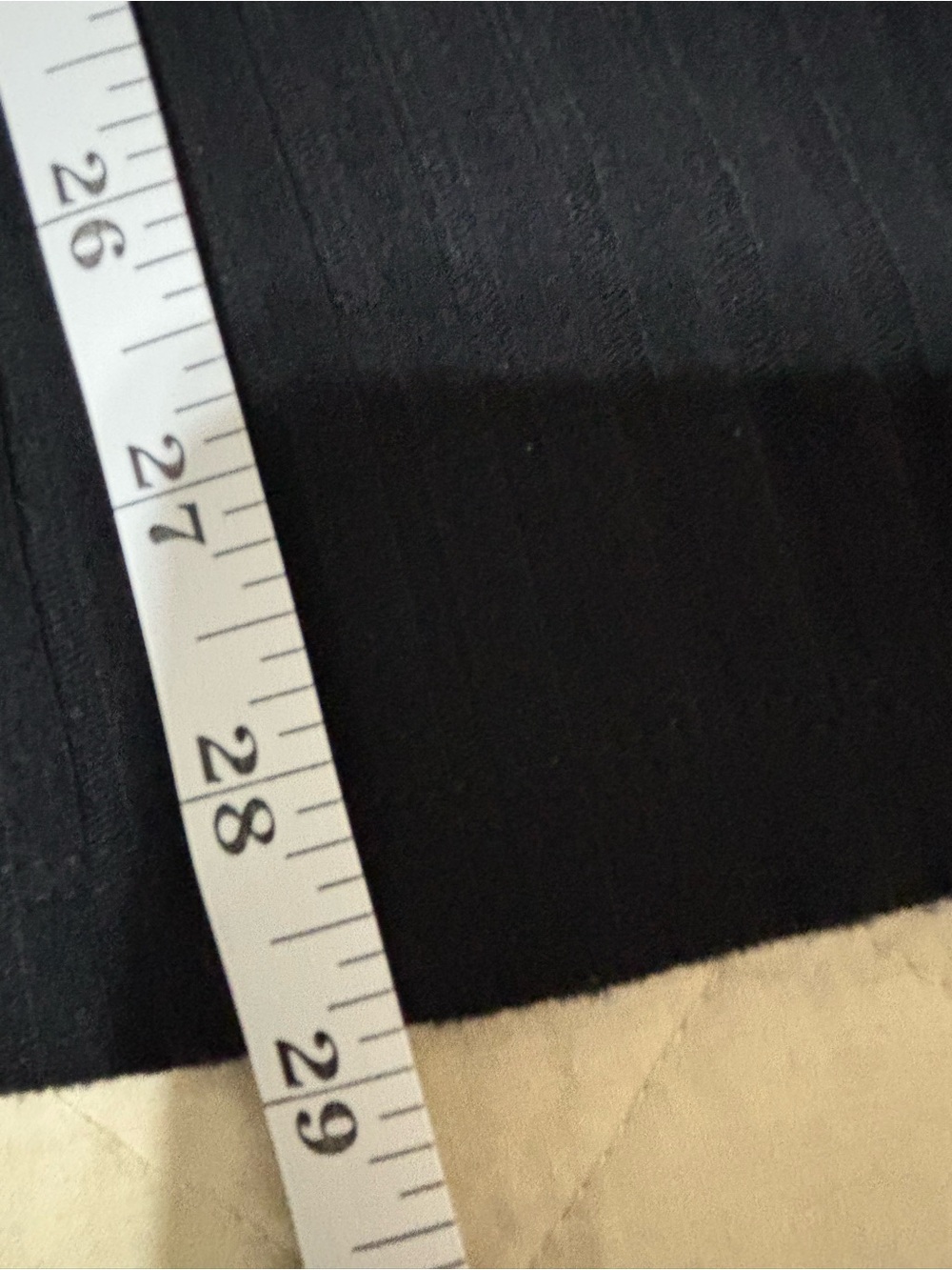 Lands' End Black Ribbed Button-Up Top - Picture 5 of 6